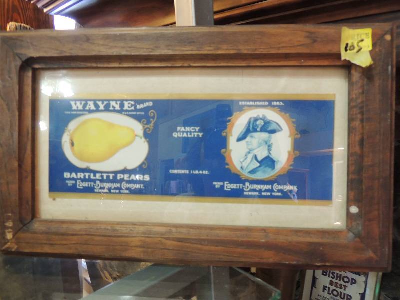 lot 105 image: Wayne Brand Bartlett Pears Est. 186...