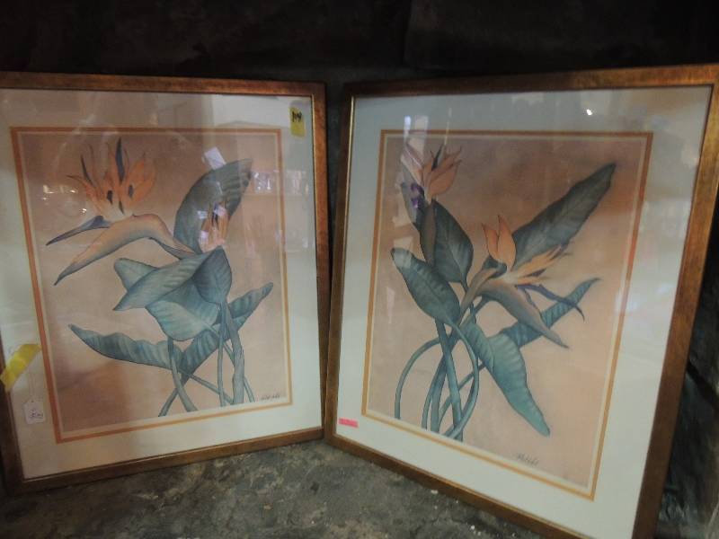 lot 114 image: TWO Robert White  LITHOGRAPHS - SIGNED (both 27x22....