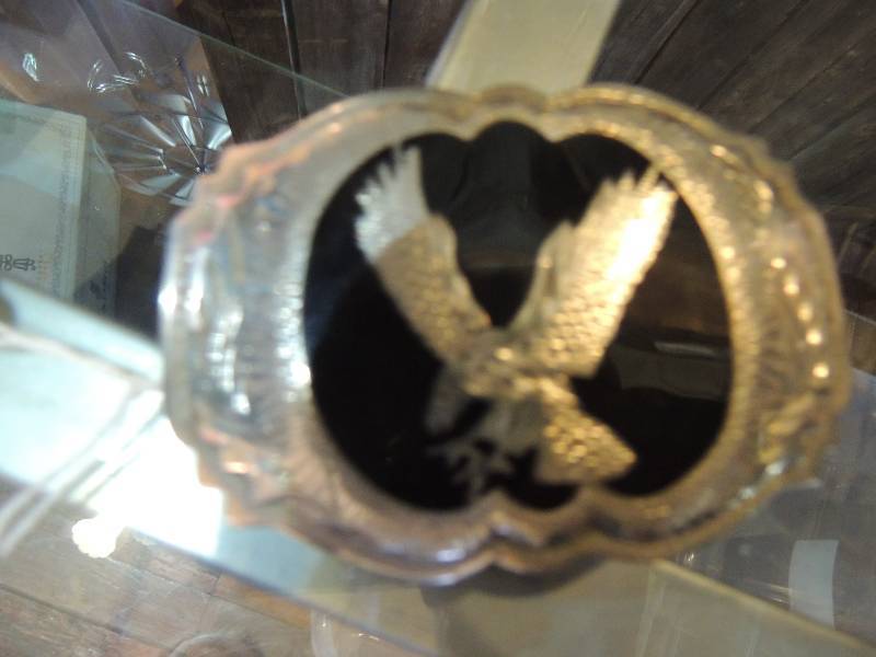 lot 120 image: Eagle Belt Buckle 2.25...