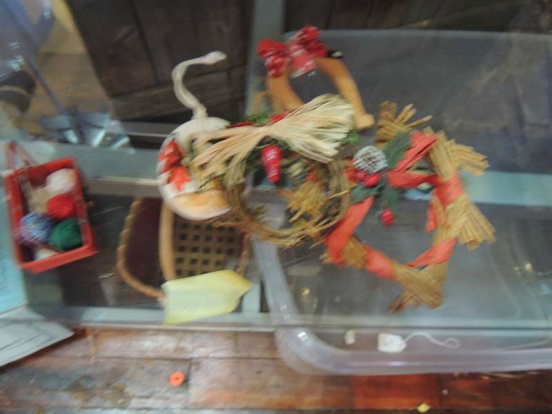 lot 129 image: Christmas ornaments...