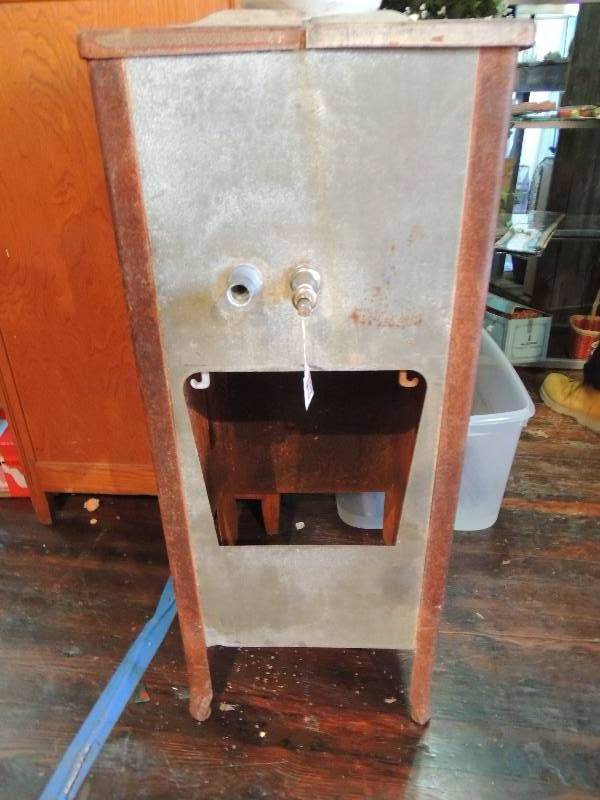 lot 149 image: Antique Water Cooler Corley #35 C...