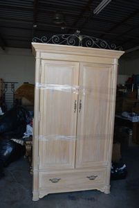 lot 7 image: Thomasville DresserStorage Cabinet with Built in Outlet
