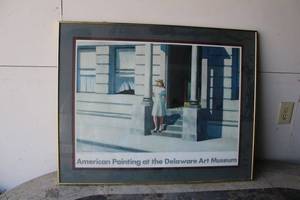 lot 30 image: Summertime by Edward Hopper 1943 Poster Print