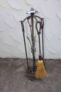 lot 42 image: Fireplace Tool Set