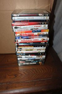 lot 60 image: DVDs Including Vantage Point, Aove the Law, Be Cool and The Recruit