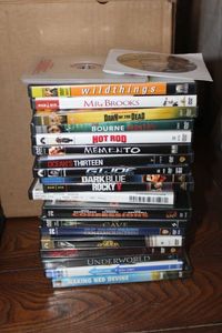 lot 62 image: DVDs Including G.I. Joe, Rocky V, and Tomb Raider Cradle of Life