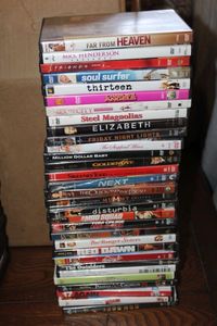 lot 66 image: DVDs Including Soul Surfer, Sweeney Todd, Red Dawn, and 17 Again