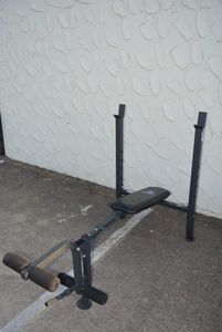 lot 160 image: Marcy Diamond Suite Workout Bench (No Weights)