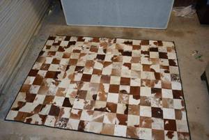 lot 3 image: Horse Hair Rug