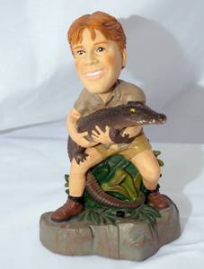 lot 46 image: Steve Irwin Crocodile Hunter Bobble Head