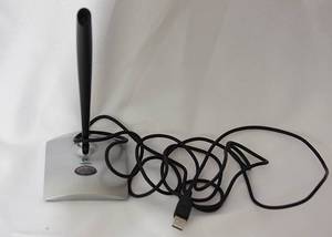 lot 156 image: Logitech USB Desktop Microphone Pivot Computer