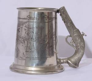 lot 62 image: Declaration of Independence Beer Stein
