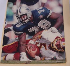lot 56 image: Dallas Cowboy Leon Lett Autograph