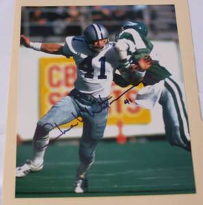 lot 58 image: Dallas Cowboys Charlie Waters Autographed photo
