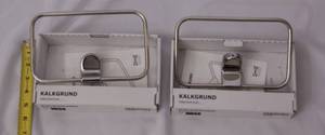 lot 304 image: 2 Towel Holders  Chrome