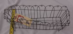 lot 314 image: Handmade Wire Basket
