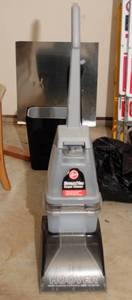 lot 379 image: Hoover Carpet Cleaner  Works great