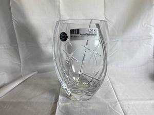 lot 3 image: Corba Italian Lead Crystal Vase