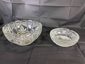 lot 12 image: Lead Crystal Candy Dish