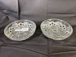 lot 19 image: Antique Cut Lead Cryal Bowl