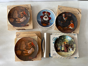 lot 59 image: Antique Plates, The Ship Builder, The Tyeoon, Pountag
