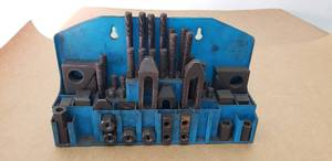lot 16 image: T-Slot Machine Clamp Set