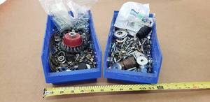 lot 25 image: 2 Bins of Miscellaneous Hardware