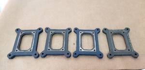lot 55 image: Lot of 4 Gear Box Mounting Plates