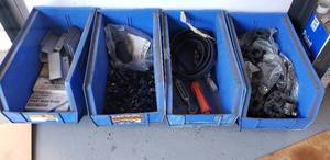 lot 88 image: Contents of Shelf - Gears, Brads, Cable Mounting Accessories and More
