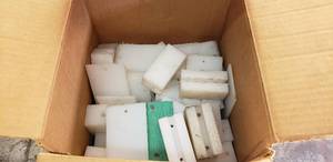lot 107 image: Box of Urethane Plastic Track Guides