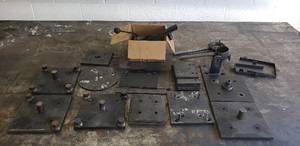 lot 119 image: Lot of Steel Plates and More
