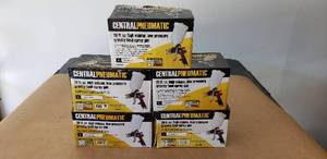 lot 132 image: Lot of 5 Central Pneumatic 20 fl. oz. Gravity Fed Spray Guns