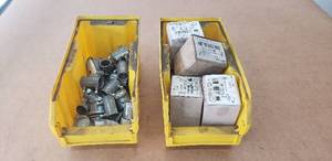 lot 183 image: Lot of Conduit Clamps and Connectors