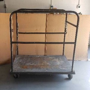 lot 203 image: Combination Cart and Forklift Work Platform