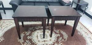 lot 219 image: 2 End Tables - 26L x 24W x 24H