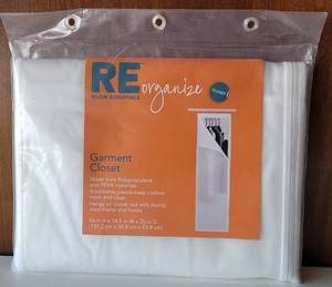 lot 27 image: ROOM ESSENTIALS GARMENT CLOSET IN UNOPENED PACKAGE AS SHOWN.