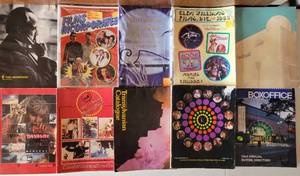 lot 41 image: LOT OF 10 VINTAGE MOVIE CATALOGS AS SHOWN. THESE CATALOGS WERE USED BY MOVIE STORESCOMPANIES AND THEATERS FOR ORDERING.