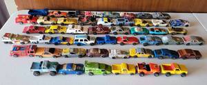 lot 49 image: LOT OF 48 VINTAGE 1970S AND 1980S HOT WHEELS IN STYLES, COLORS, AND CONDITION SHOWN. (SOLD 48X THE MONEY)