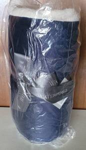 lot 110 image: WATERFORD BY MARQUIS FINE LINE LORELLA PLUSH SHERPA THROW NEW IN PLASTIC WITH TAGS AS SHOWN. APPROX 60 x 70.