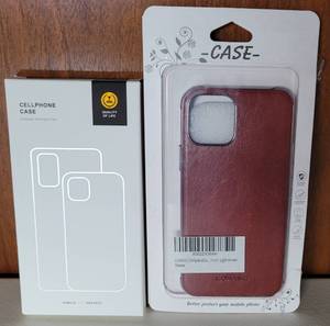 lot 119 image: (2) APPLE IPHONE CASES-BOTH FOR 12 PRO SERIES AS SHOWN.