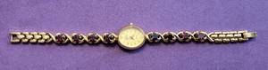lot 264 image: VINTAGE JULES JURGENSEN 2035 QUARTZ WRIST WATCH AS SHOWN.