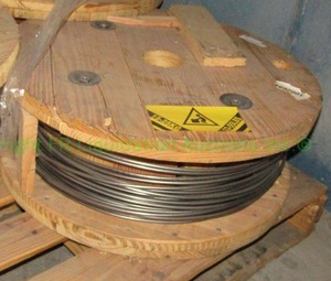 lot 75 image: Webco Industries 316 stainless steel tubing partial roll