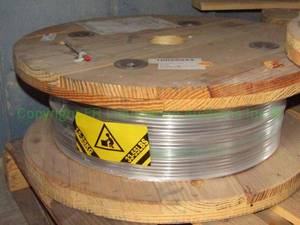 lot 73 image: Webco Industries 316 stainless steel tubing roll M057025004901