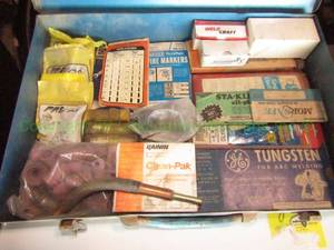 lot 88 image: Assortment of welding parts and supplies