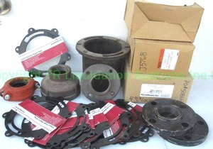 lot 22 image: Plumbing closet flange repair rings plus