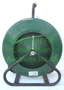 lot 23 image: Greenlee 542-200, 316 x 200ft, fiberglass fish tape with case