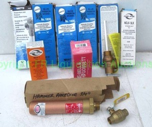 lot 48 image: Watts automatic temperature and pressure relief valves