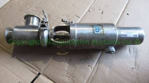 lot 106 image: Cherry Burrell flow control valve food grade stainless steel