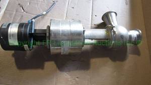 lot 111 image: GEA flow control valve food grade stainless steel