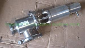 lot 116 image: Commercial flow control valve food grade stainless steel